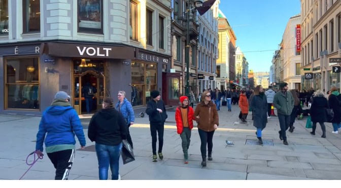City Walking Tour: Oslo – Capital Of Norway (4K)