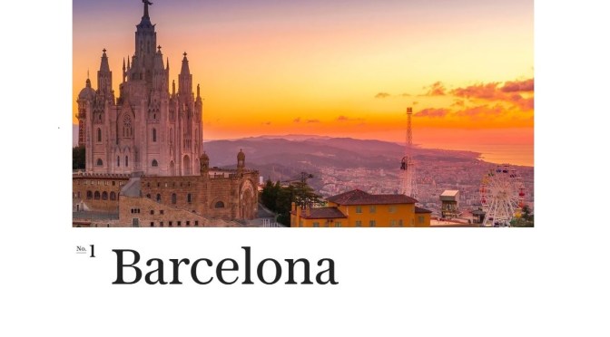 Travel Study: Barcelona Is The Best City In The World