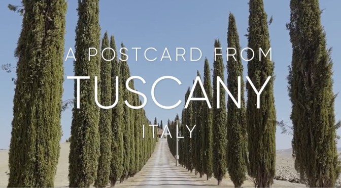 Travel: A Postcard From Tuscany (Condé Nast)