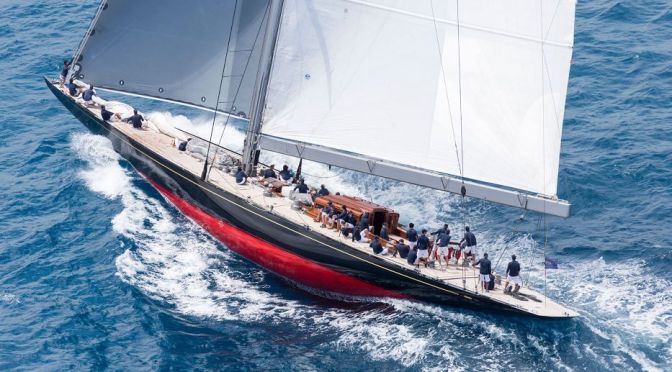 Sailing Views: ‘Rainbow’ – A Spectacular J Class Yacht