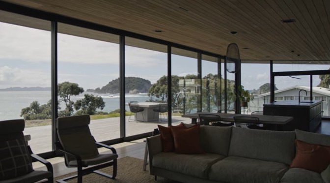 Architecture: ‘Clifftop House’  On Coromandel Peninsula, New Zealand