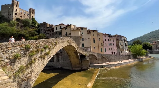 Village Walk: Dolceacqua In Northwestern Italy (4K)