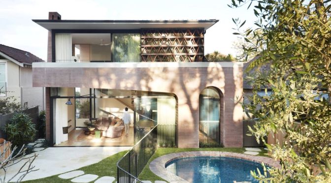 Architecture: La Casa Rosa, Randwick, Australia