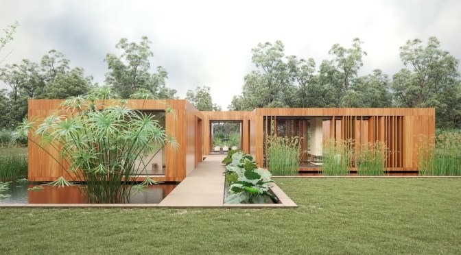 Architectural Design: ‘Pond House’ By ROJHO