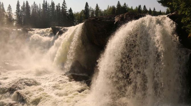 Sweden Views: A Hike To Ristafallet Waterfall (4K)