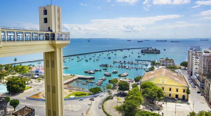 Aerial Views: Salvador In Bahia, Northeast Brazil