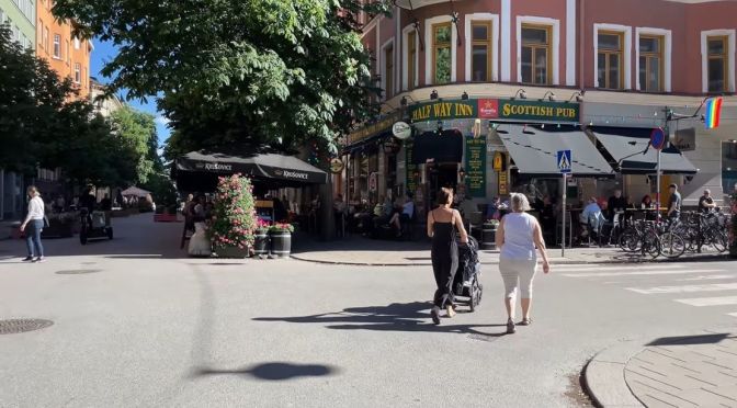 Bike Rides:  Södermalm In Stockholm, Sweden (4K)