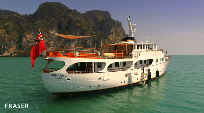 Tours: 1961 Gentleman’s Yacht ‘CAMARA C’ (105 Feet)