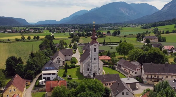 Aerial Views: Carinthia In Southern Austria (4K)