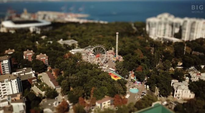 Tributes: Odessa, Ukraine In Tilt-Shift Timelapse