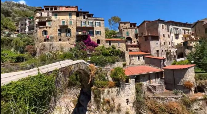 Village Walks: Rocchetta Nervina In Liguria, Italy