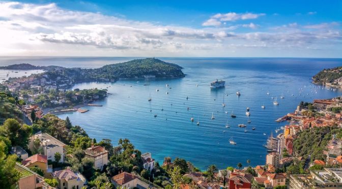 Boat Cruise Tours: Nice To Villefranche-sur-Mer (4K)