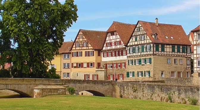 Views: Schwäbisch Hall And Vellberg In Germany