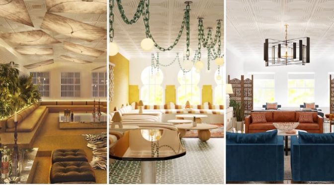 Interior Design: A Studio Apartment’s 3 Renderings