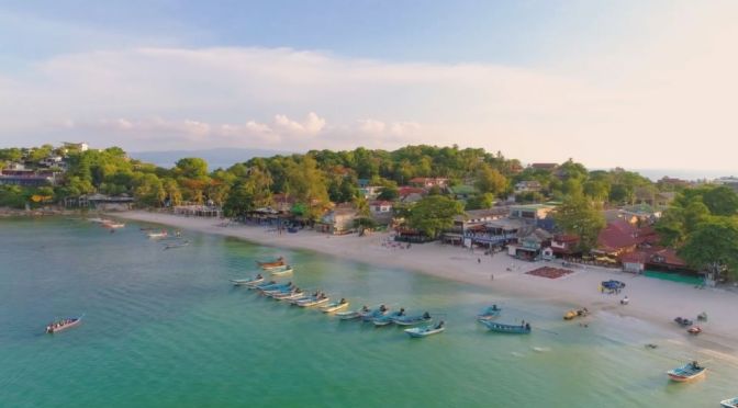 Thailand Views: Haad Rin Peninsular Beach (4K)