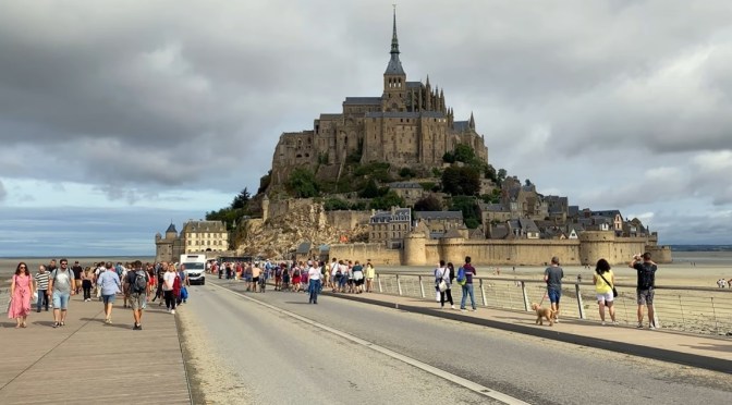 Walks: Mont Saint-Michel In Normandy, France (4K)