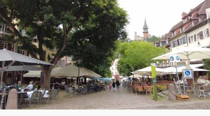 Walking Tour: Weinheim In Western Germany (4K)