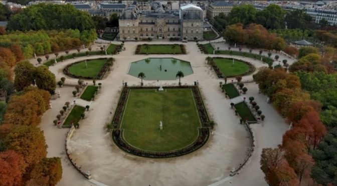 Aerial Views: Paris & The Jardin Du Luxembourg