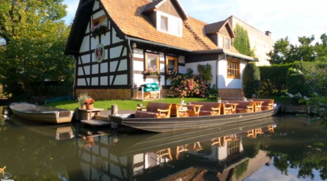 Germany Views: Boat Tour Of Lübbenau In Spreewald Biosphere Reserve (4K)
