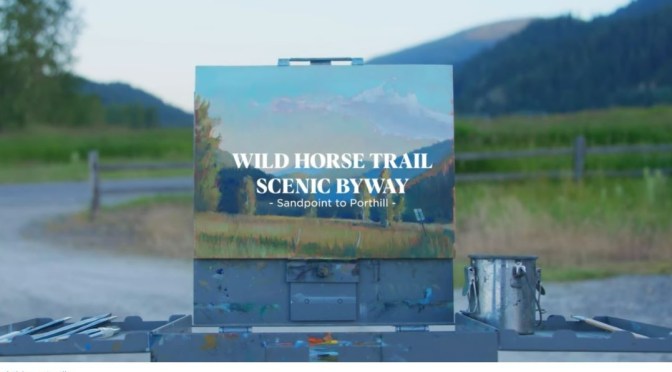 Artist’s View: Wild Horse Trail Scenic Byway, Idaho