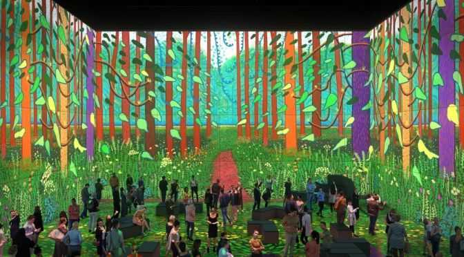 Immersive Art: ‘Bigger And Closer – David Hockney’