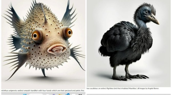 Art & Technology: Long-Extinct Species ‘Imagined’