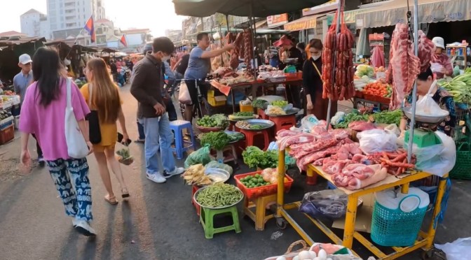 Cambodia Walks: Food Markets In Phnom Penh