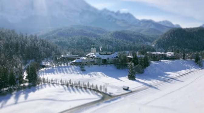 Tilt-Shift Timelapse Views: Schloss Elmau In Germany