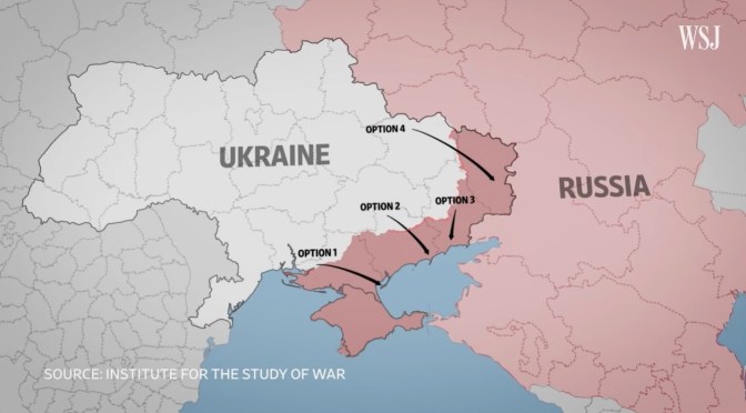 War Scenarios: Ukraine’s Four Counteroffensives
