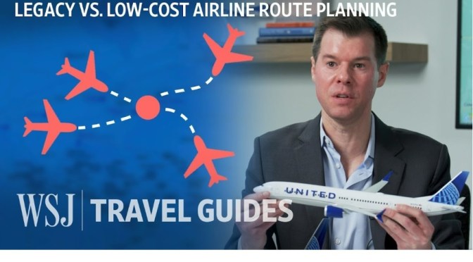 Airline Travel: Legacy Vs Low-Cost Carriers (WSJ)