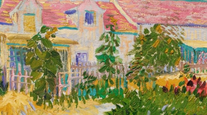 Art: Vincent Became “Van Gogh” With ‘Jardin Devant le Mas Debray’ In 1887