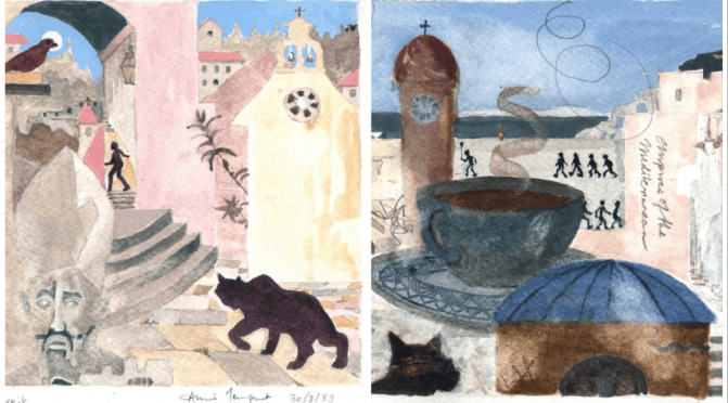 Watercolor Views: British Painter Annie Tempest’s “Mediterranean Cruise”