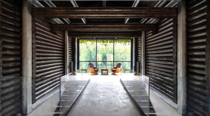 Ukraine Architecture: A ‘Relogged’ Cabin Concept