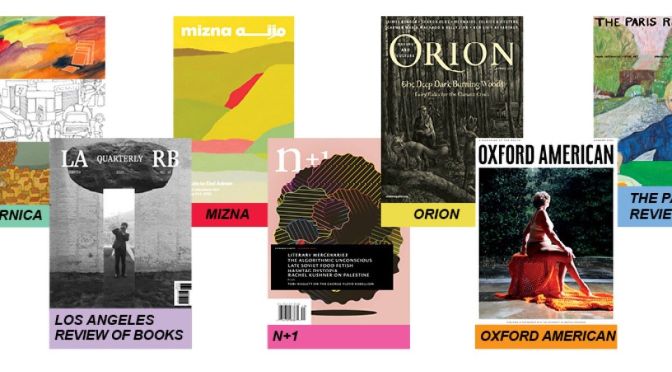 Journalism: 2023 Whiting Literary Magazine Prizes
