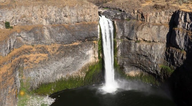 Nature Views: Palouse Falls In Washington State