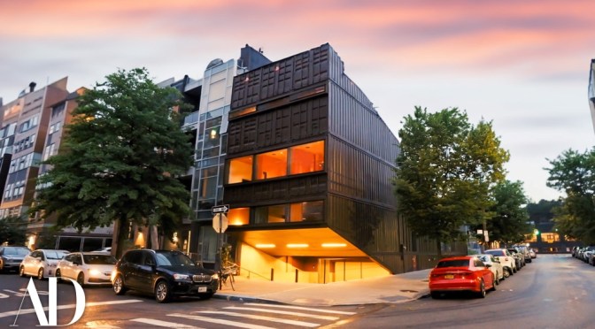 Design: Inside An NYC Townhouse Made Of Shipping Containers